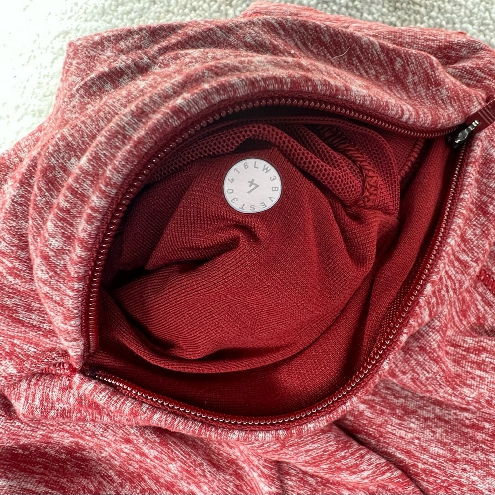 Lululemon Run Briskly 1/2 Zip Heathered Rulu Long Sleeve Pullover - Picture 10 of 10